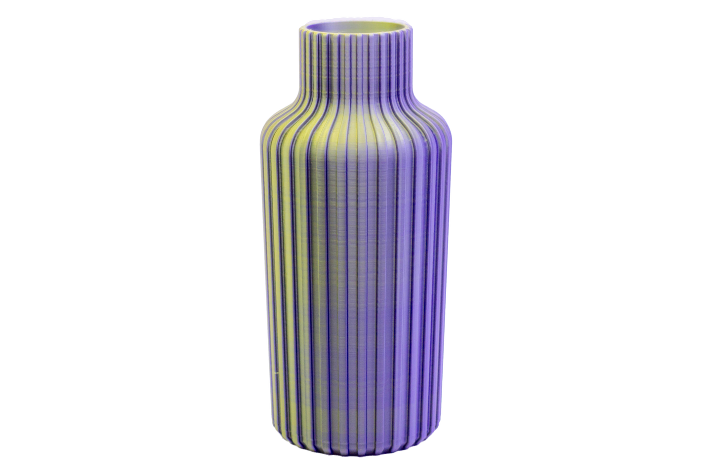 Vaso Cilindrico com Entalhes