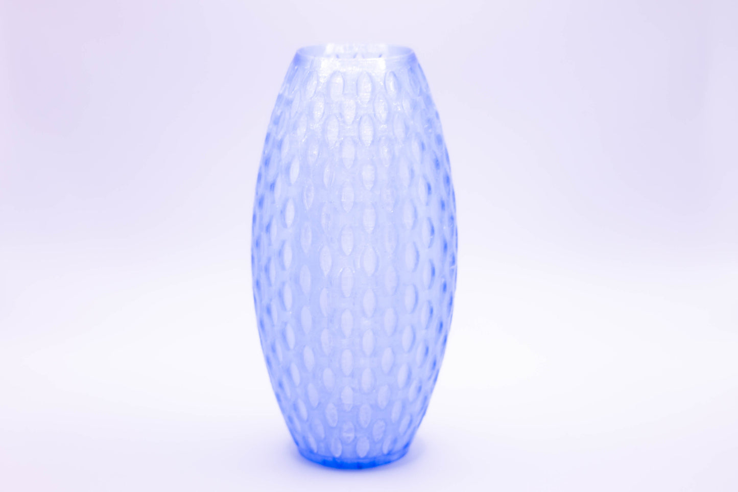 Vaso Elíptico com Cortes Flutuantes