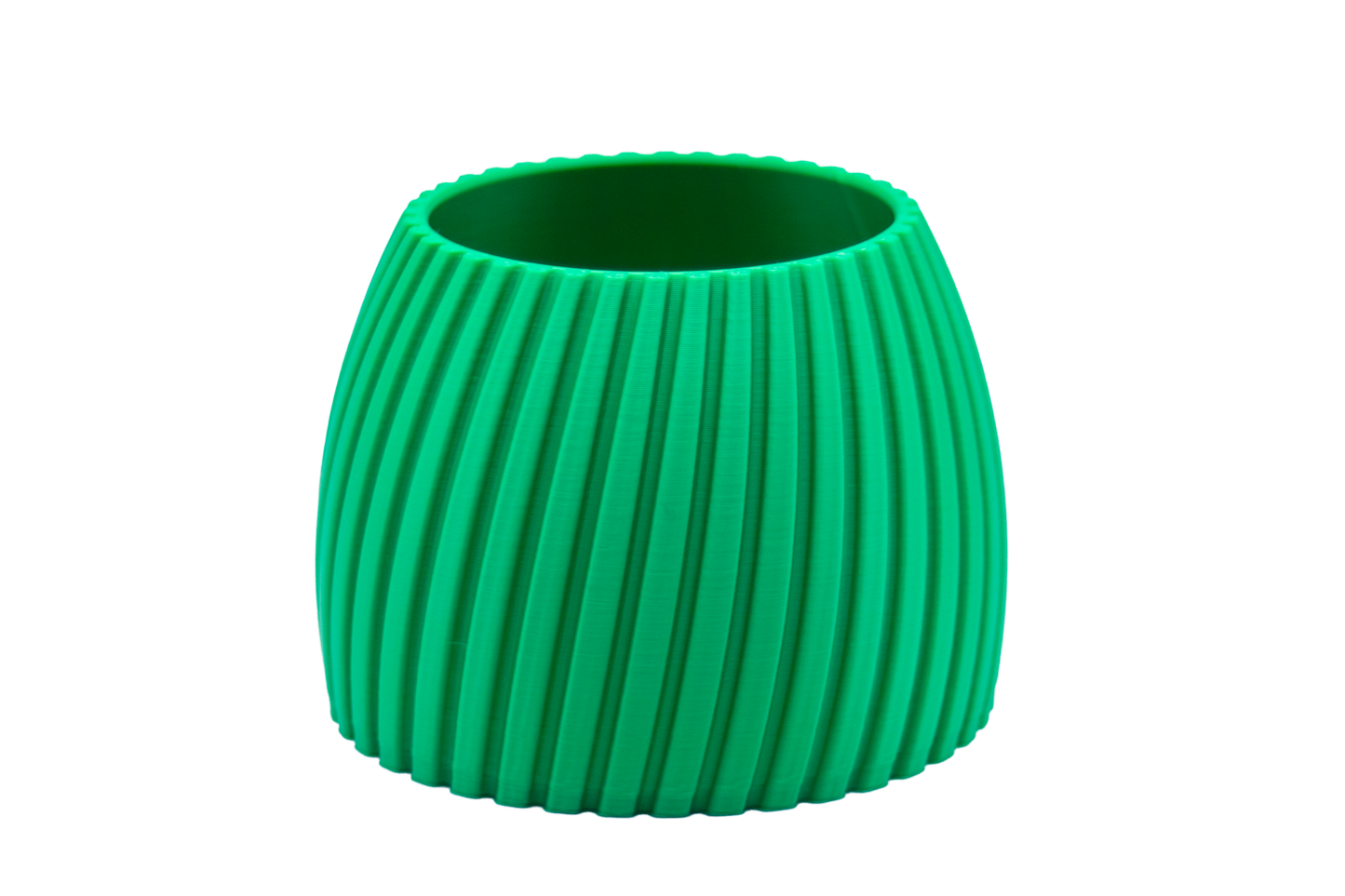 Vaso com Relevos Fluidos