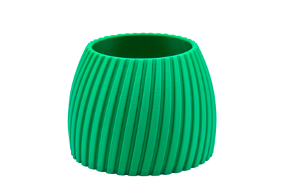 Vaso com Relevos Fluidos