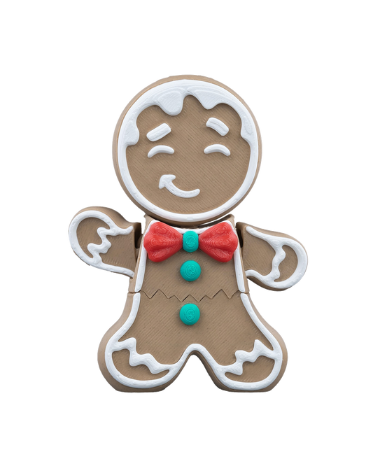 Enfeite de Árvore - Biscoito Natalino Acenando