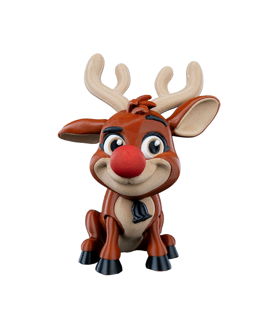 Enfeite de Árvore - Rena Natalina