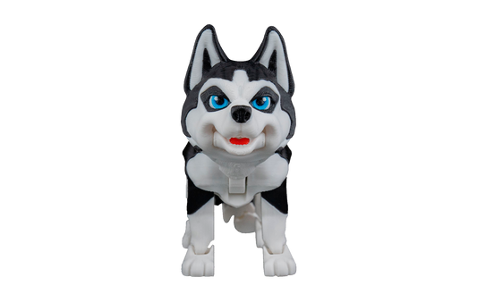 Husky Siberiano Articulado