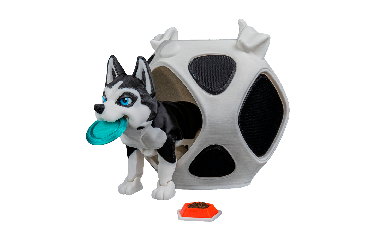 Husky Siberiano Articulado