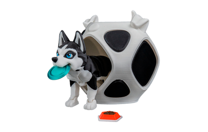 Husky Siberiano Articulado