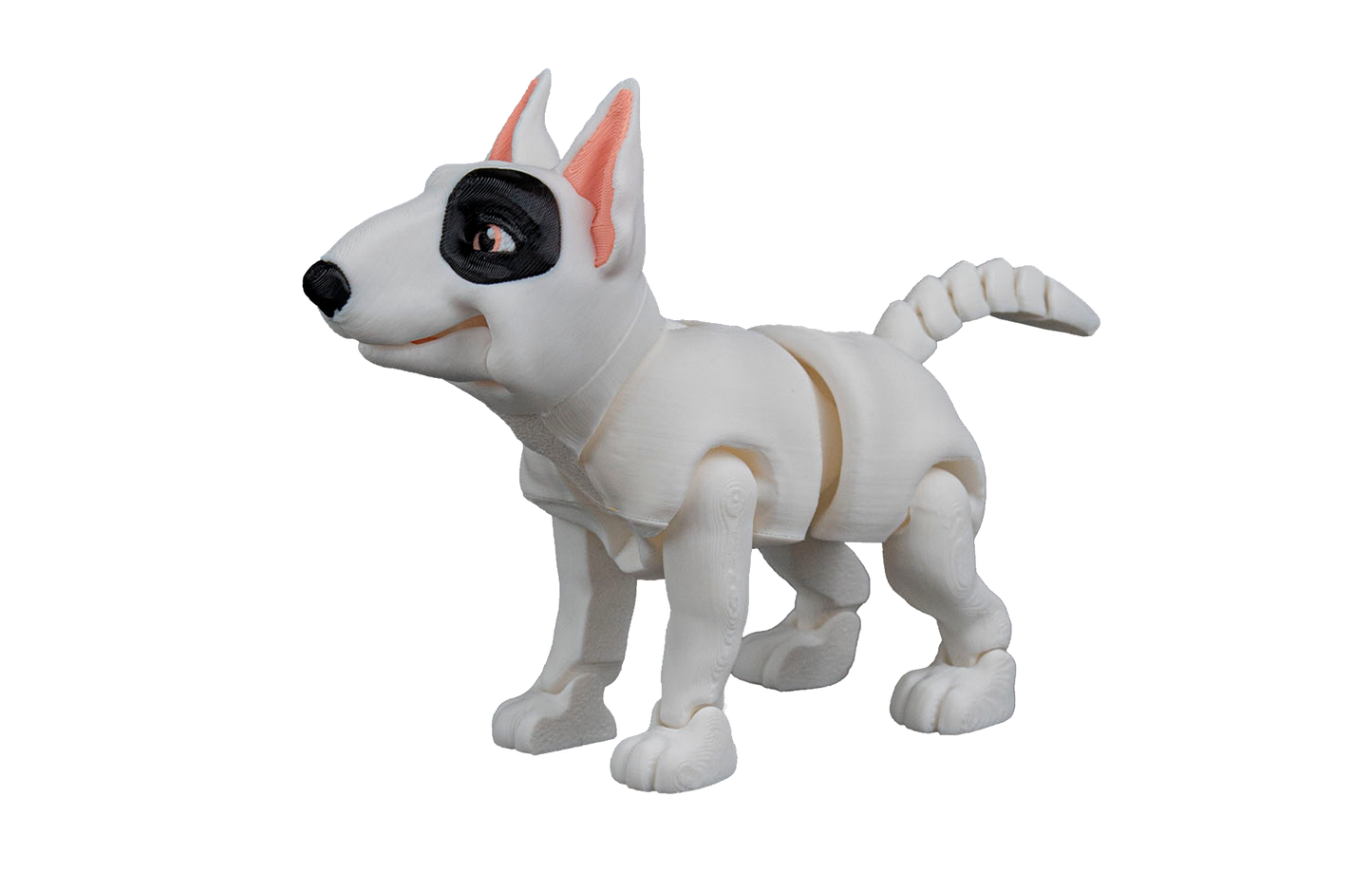 Cachorro Bull Terrier Articulado