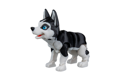 Husky Siberiano Articulado