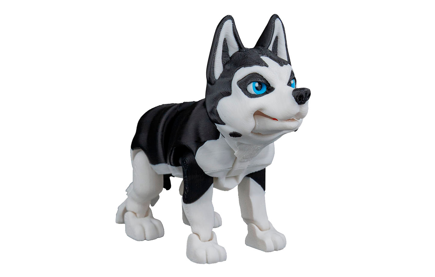 Husky Siberiano Articulado