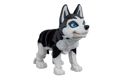 Husky Siberiano Articulado