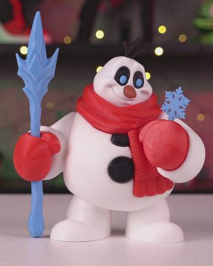 Decoração de Natal - Sentinela de Neve