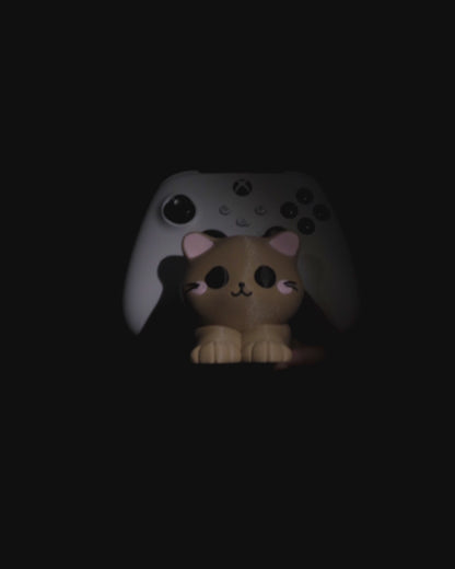 Suporte de Controle de Videogame - Gatinho Espreguiçando