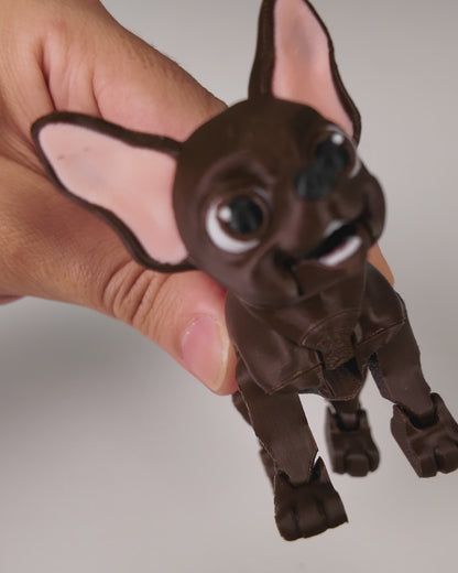 Chihuahua com Perninhas Articuladas