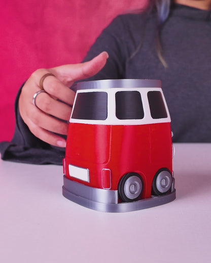 Suporte de Latinha/Copo - Kombi