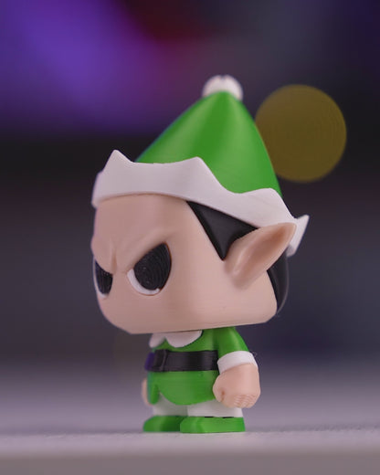 Chaveiro e Enfeite de Árvore - Elfo Bravo