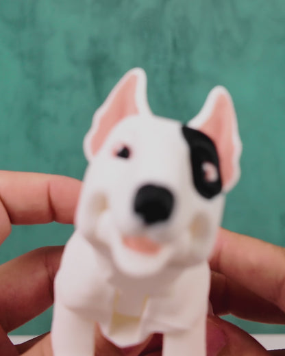 Cachorro Bull Terrier Articulado