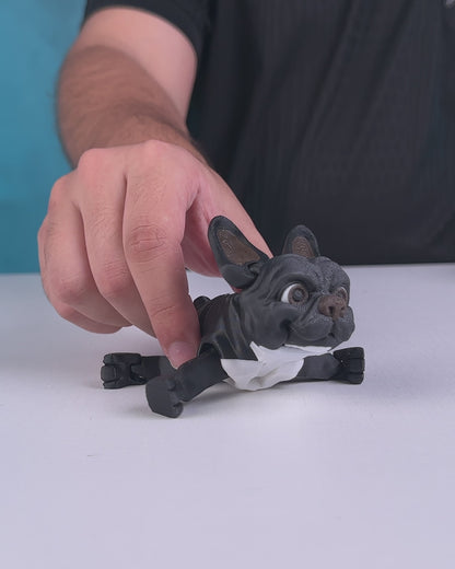 Cachorro Bulldog Francês Articulado