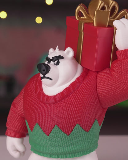 Decoração de Natal - Urso Protetor