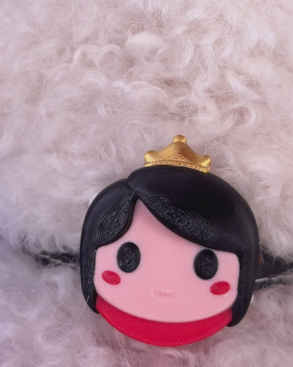 Base para Airtag/SmartTag - Princesa Encantada